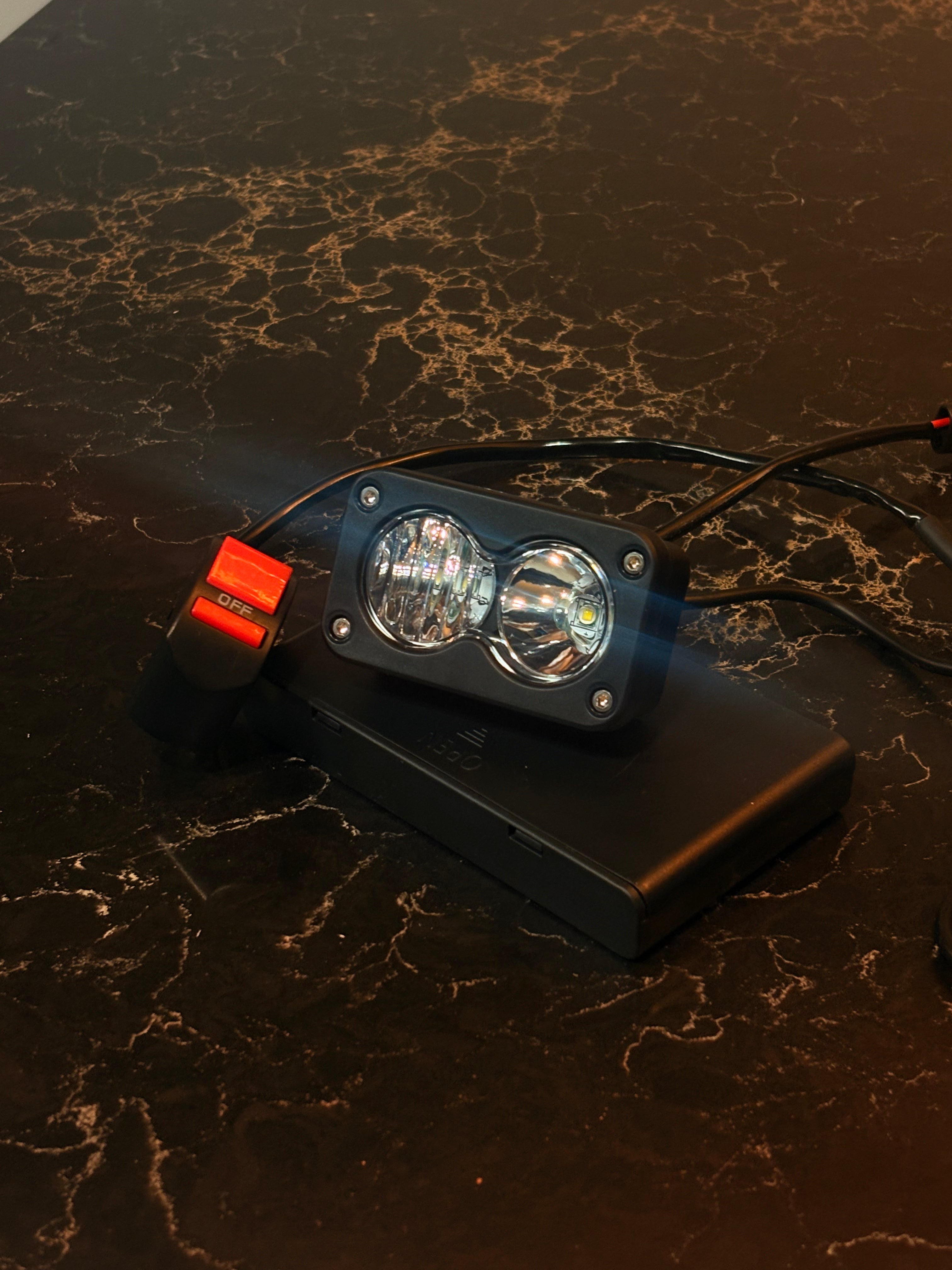 Ransom Designs Battery Powered E-Moto LED Headlight Kit